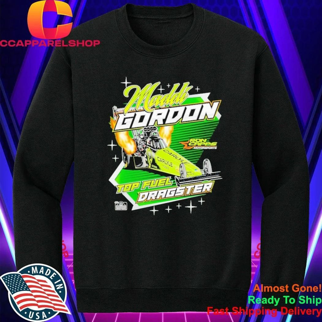 Maddi Gordon Top Fuel Dragster Racing Shirt