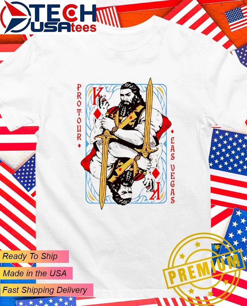 Pro Tour Las Vegas 2026 playing card shirt