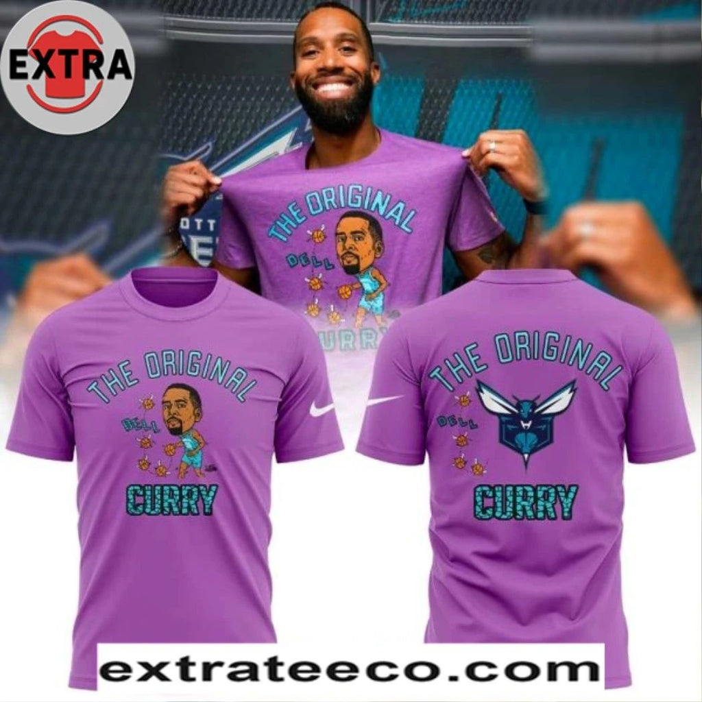 Charlotte Hornets See This Brand New Dell Curry 2026 T-shirt