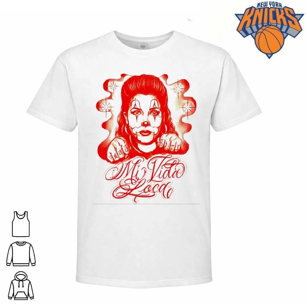 Mi Vida Loca Chicana Clown Girl Bad Girl Tattoo Shirt