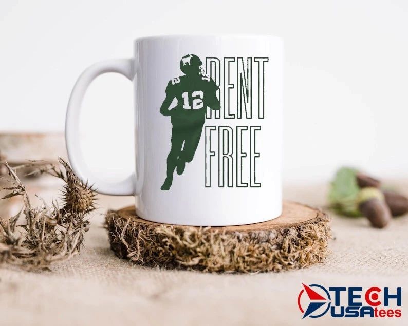 GOAT Aaron Rodgers Rent Free shirt
