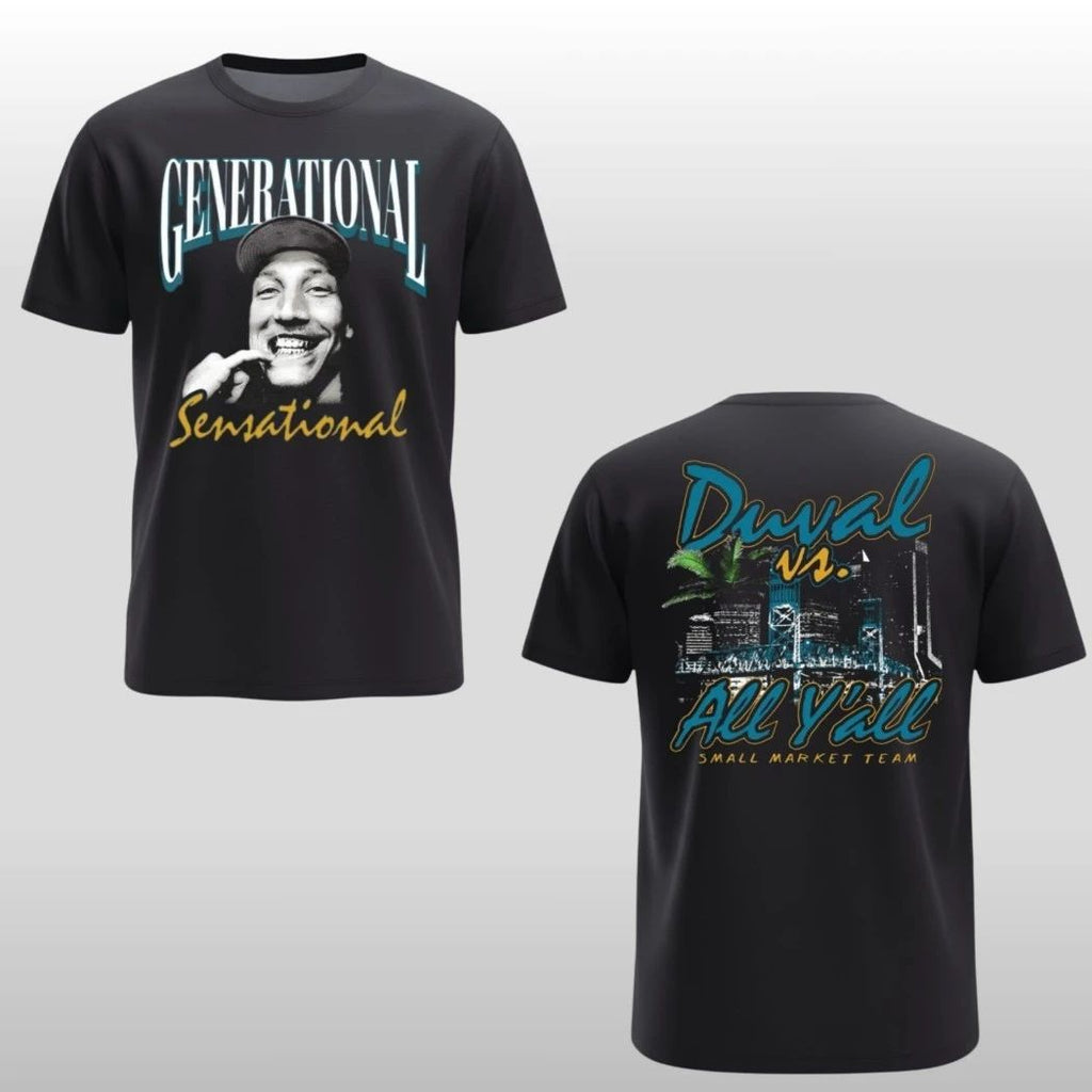 Generational Sensational Duval Vs All Yall Smart Market Team Shirt