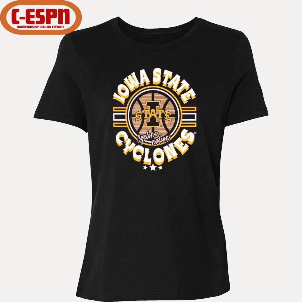 Iowa State Cyclones Basketball Court Ball Shirt