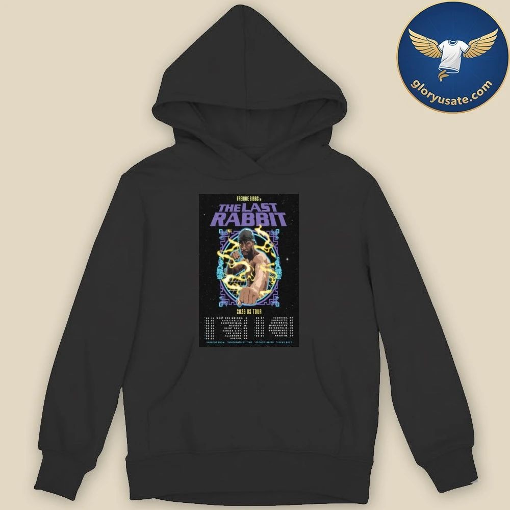 Freddie Gibbs The Last Rabbit Tour US 2026 Poster Shirt