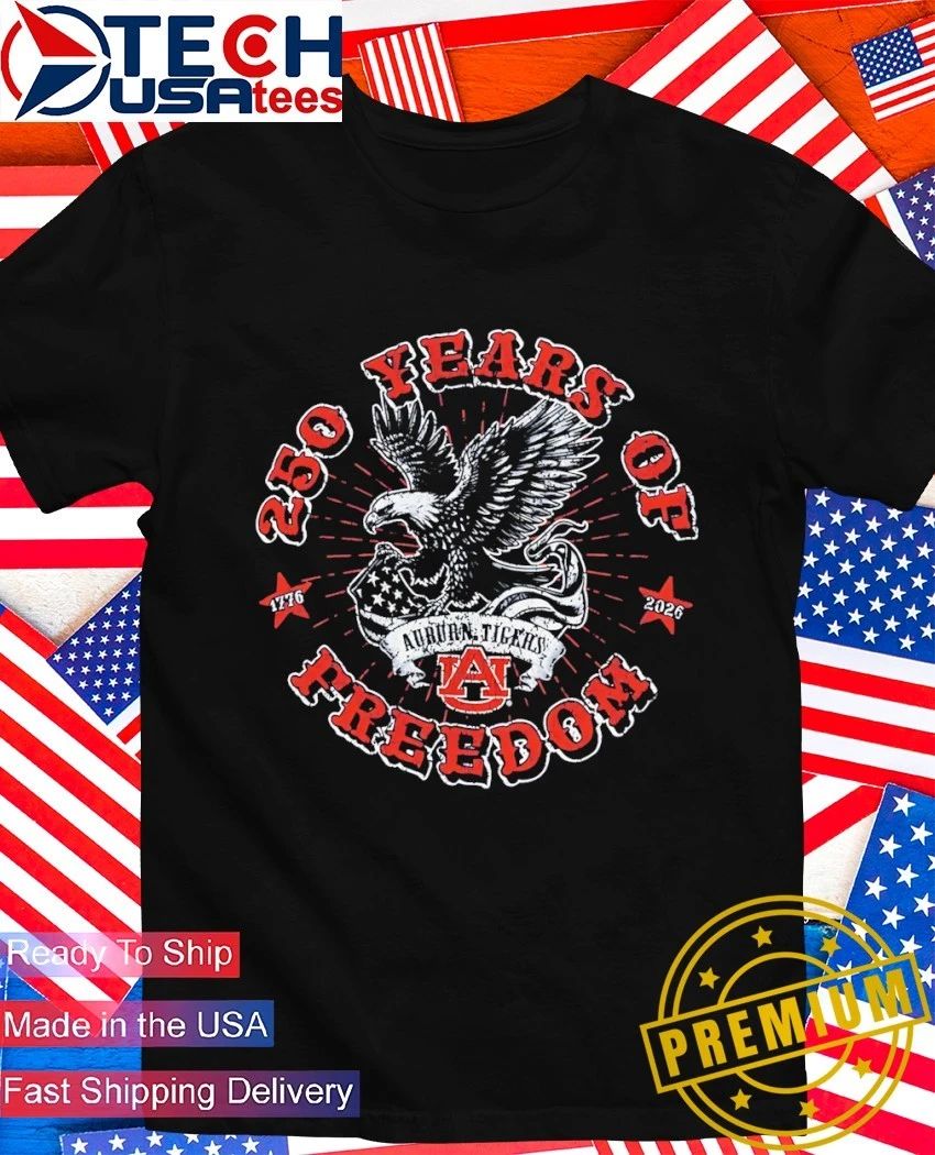 Auburn Tigers Americana 250 Years of Freedom shirt