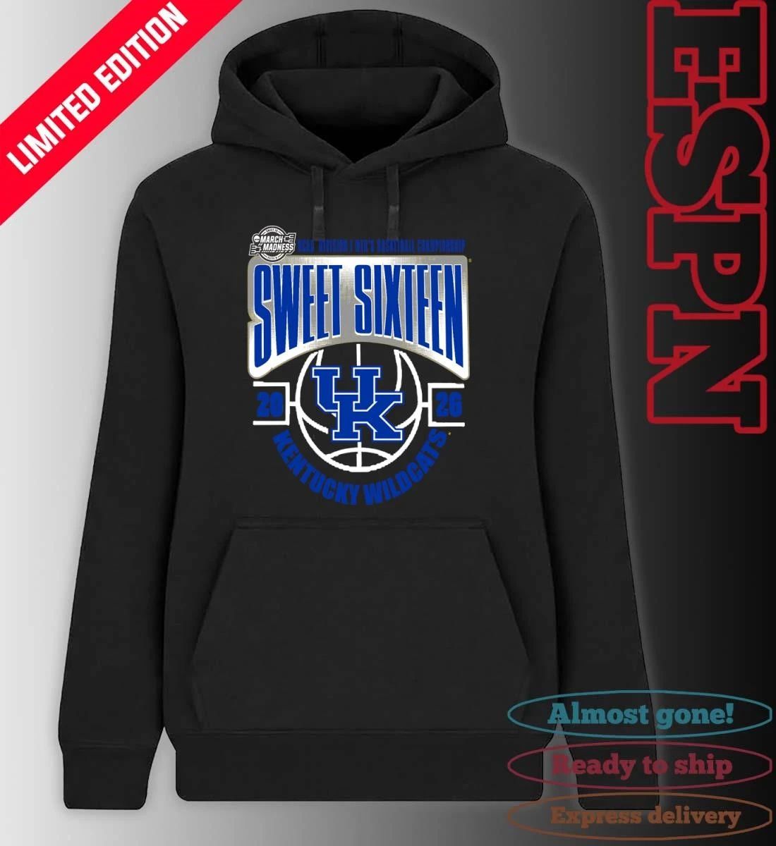 Kentucky Wildcats Sweet 16 NCAA DI Men’s Basketball Tournament March Madness 2026 T-Shirt