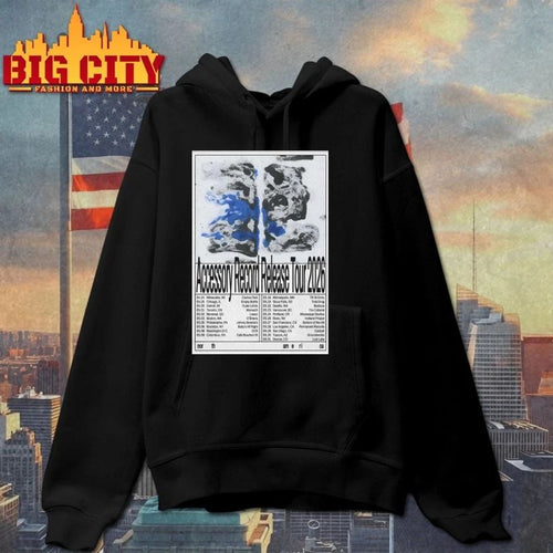 Accessory Record Release North America 2026 Shows Poster shirt