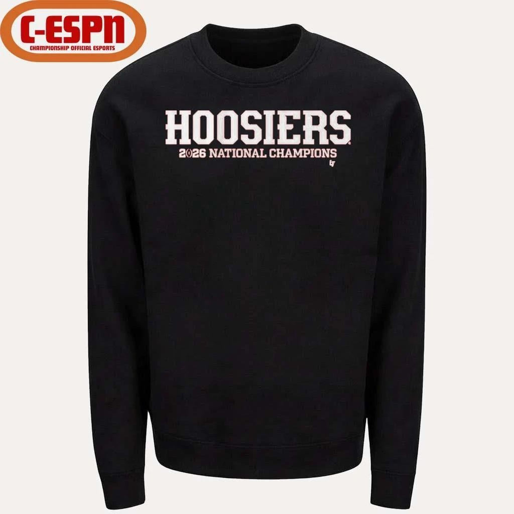 Hoosiers National Champions 2026 IU Football T-Shirt