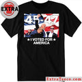 Original Trump 45 – 47 I Voted For America Flag Shirt