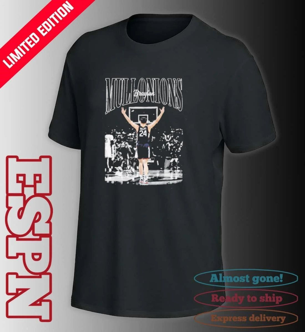 Vintage 90s Braylon Mullins Basketball March Madness Shirt