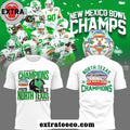 North Texas Mean Green 2025 New Mexico Bowl Champions Logo Hoodie T-Shirt