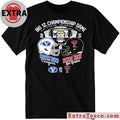 Texas Tech Red Raiders vs Brigham Cougars Big 12 Championship Game 2025 At AT And T Stadium Arlington Texas Helmet Logo T-Shirt