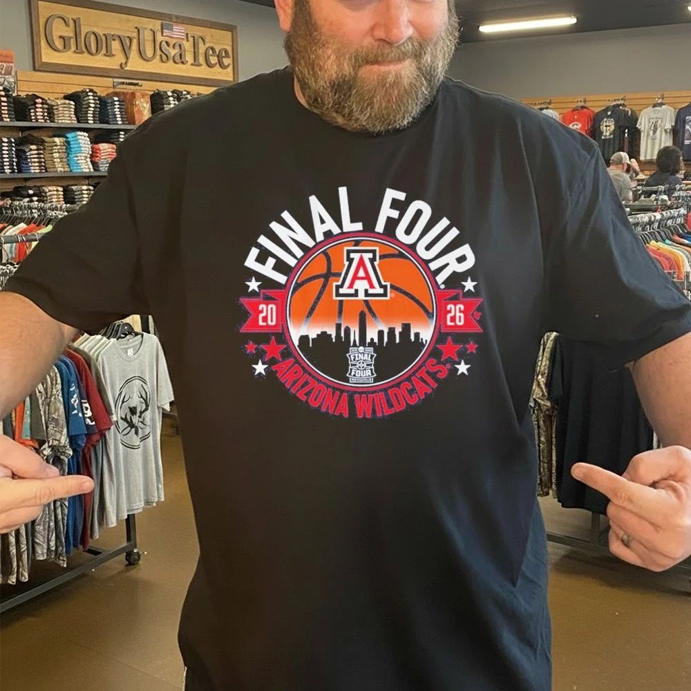 Arizona Wildcats Basketball 2026 Final Four Shirt