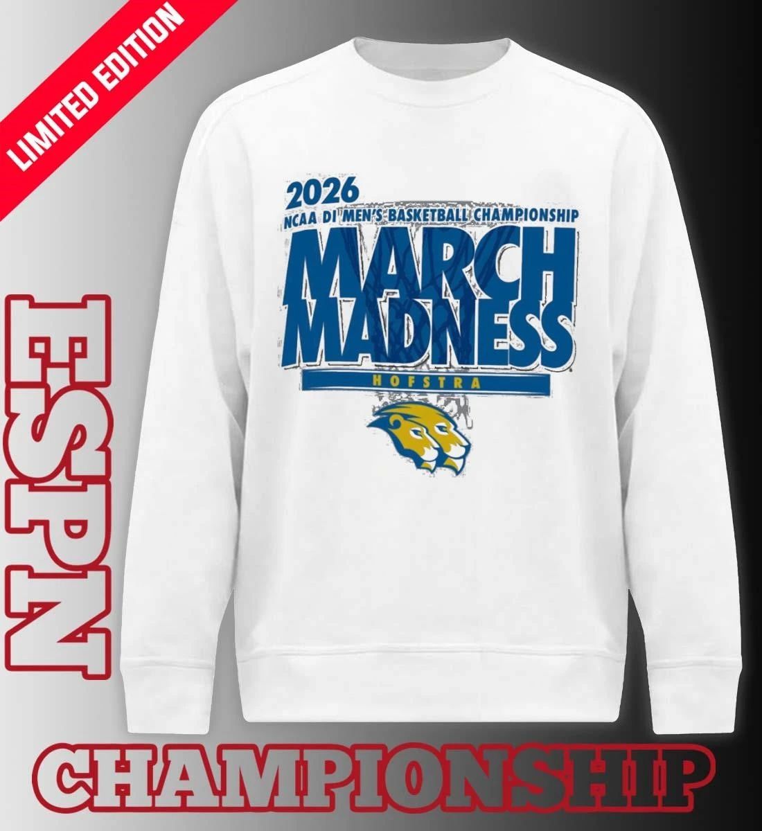 Hofstra Men’s Basketball Single Team NCAA March Madness Shirt