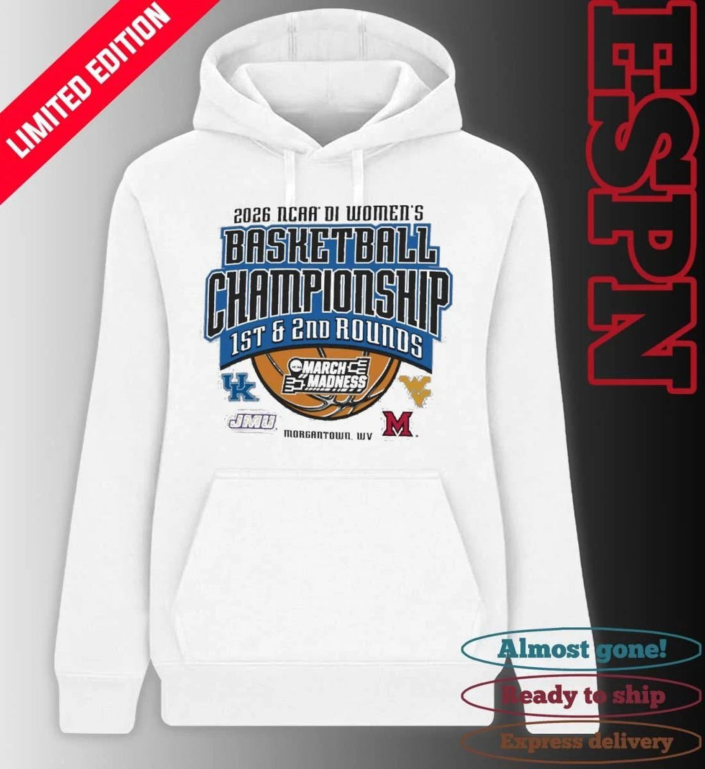 2026 NCAA DI Women’s Basketball 1st, 2nd Rounds – Morgantown, WV Shirt