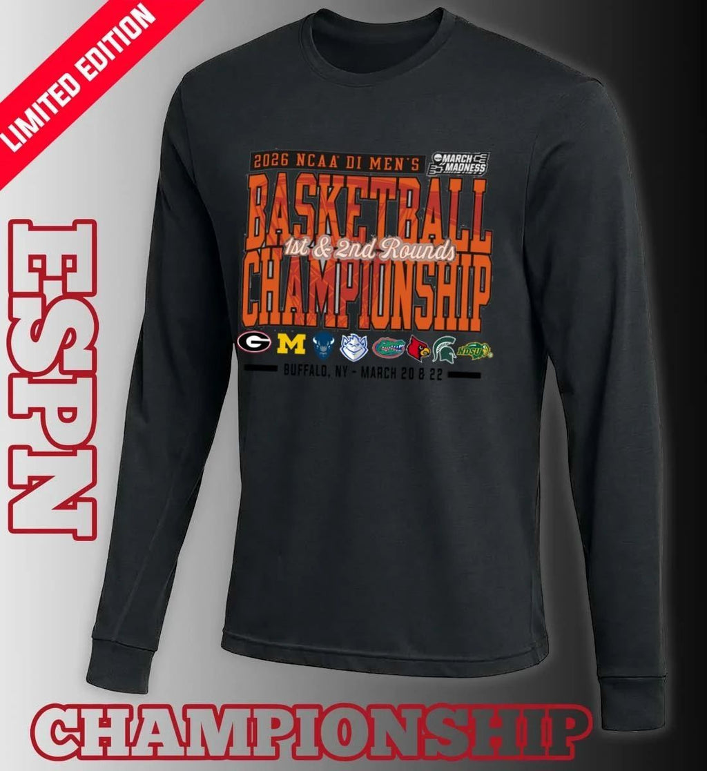 Buffalo, NY 2026 NCAA DI Men’s Basketball Championship – March 20 & 22 T-Shirt