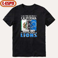 I May Live In California But On Gameday My Heart And Soul Belongs To Detroit Lions 2026 Shirt