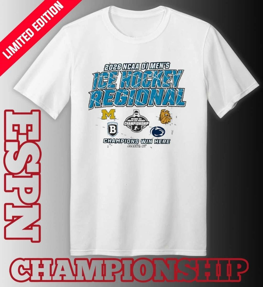 Albany Regional 2026 NCAA DI Men’s Ice Hockey T-Shirt