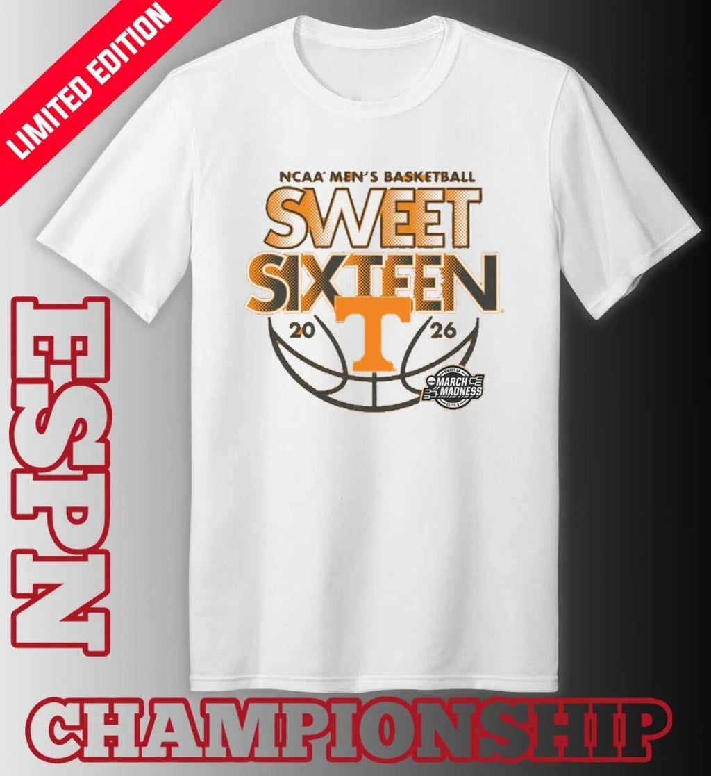 Sweet Sixteen 2026 Tennessee Men’s Basketball Shirt