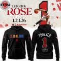Chicago Bulls Derrick Martell Rose Forever No.1 Hoodie T-Shirt
