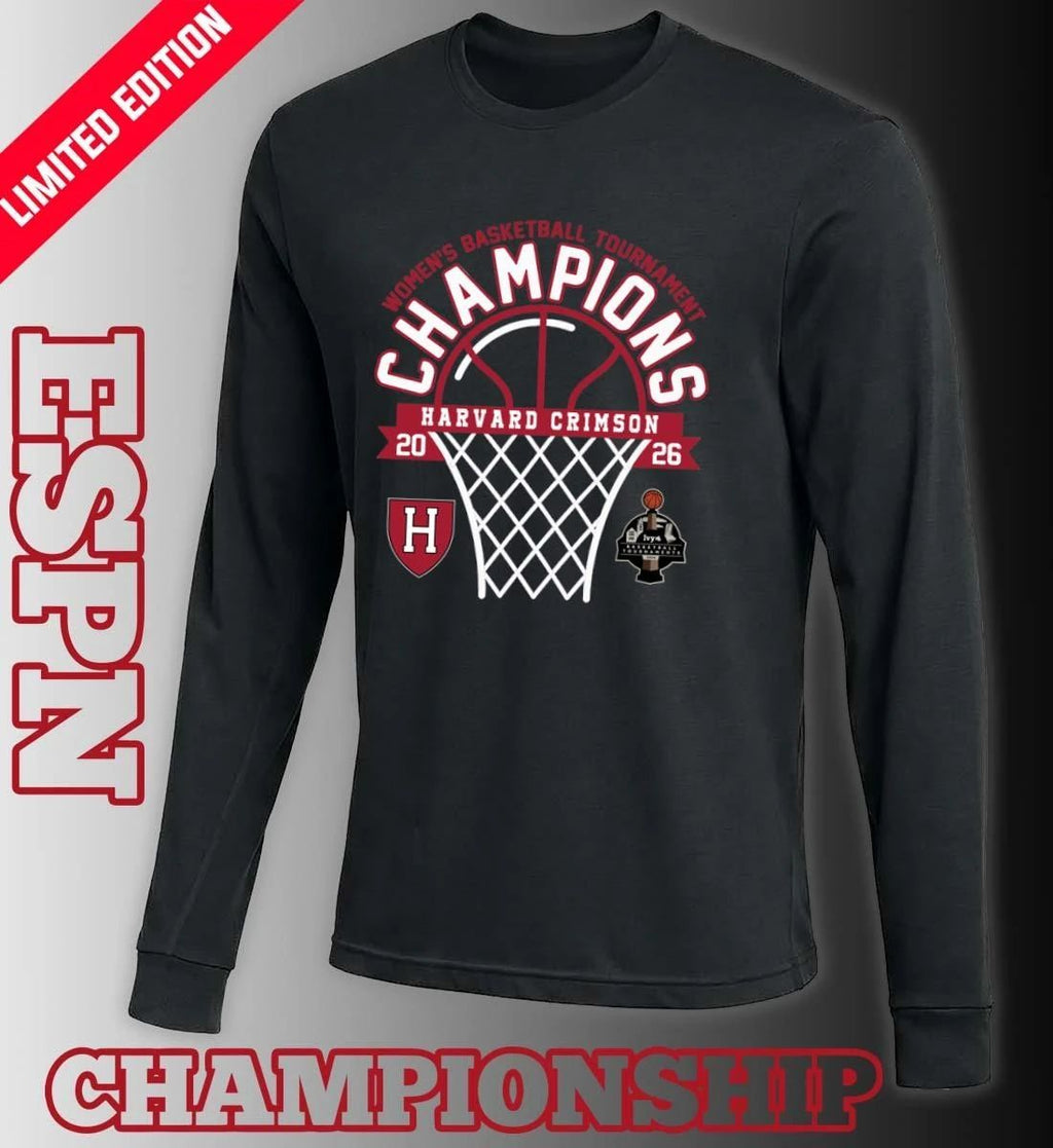 Ivy League Women’s Basketball Tournament Champions 2026 Harvard Crimson T-Shirt