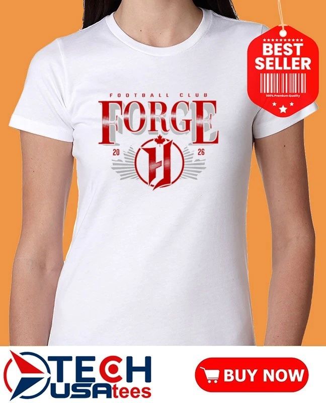 Football Club Forge 2026 Proud Canada Day logo shirt