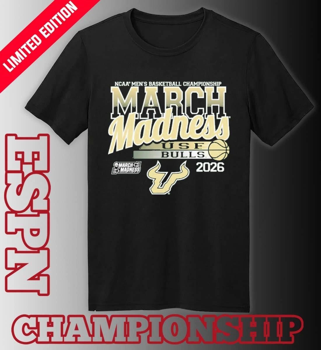University of South Florida Men’s Basketball 2026 March Madness Bound Shirt