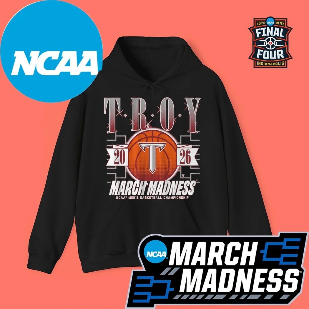 Troy Trojans MBB 2026 NCAA Women’s Basketball Championship March Madness Logo Shirt