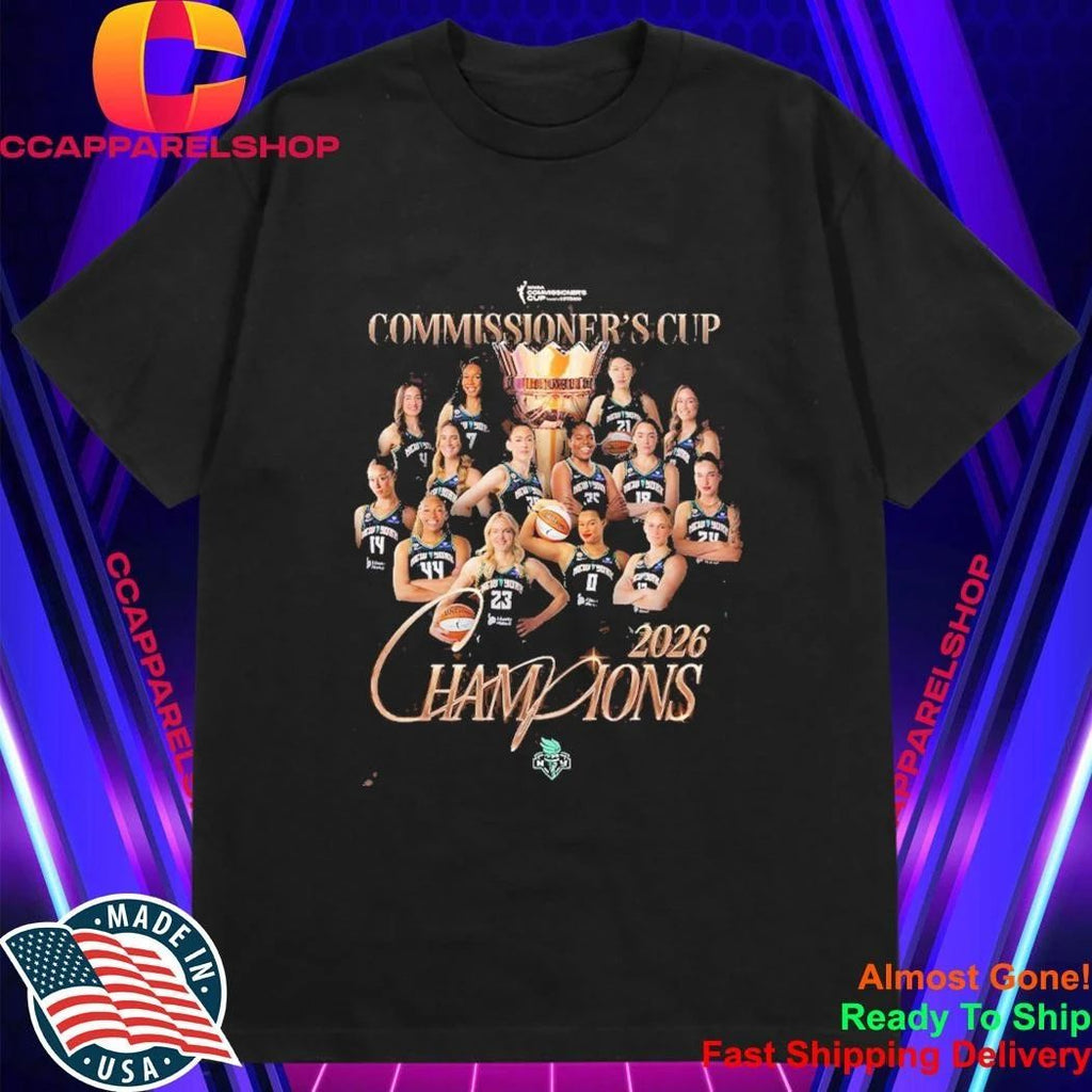 New York Liberty 2026 WNBA Commissioners Cup Champions Shirt