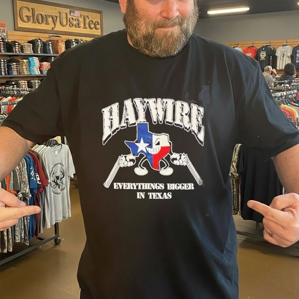 Haywire X Drain Headline Is Your Friend Tour 2026 Texas Run Shows Merch Everything Bigger In Texas T-Shirt