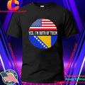 USA vs Bosnia Yes I’m Both Of Them Shirt
