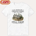RV – All Women Are Created Equal Only The Best Still Camp In Their Eighties Shirt
