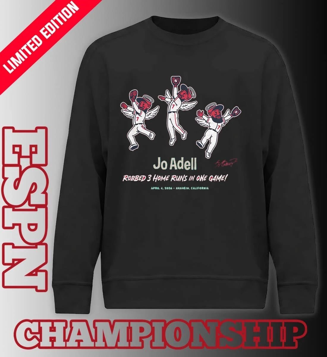Jo Adell Robbed 3 Home Runs In One Game Shirt