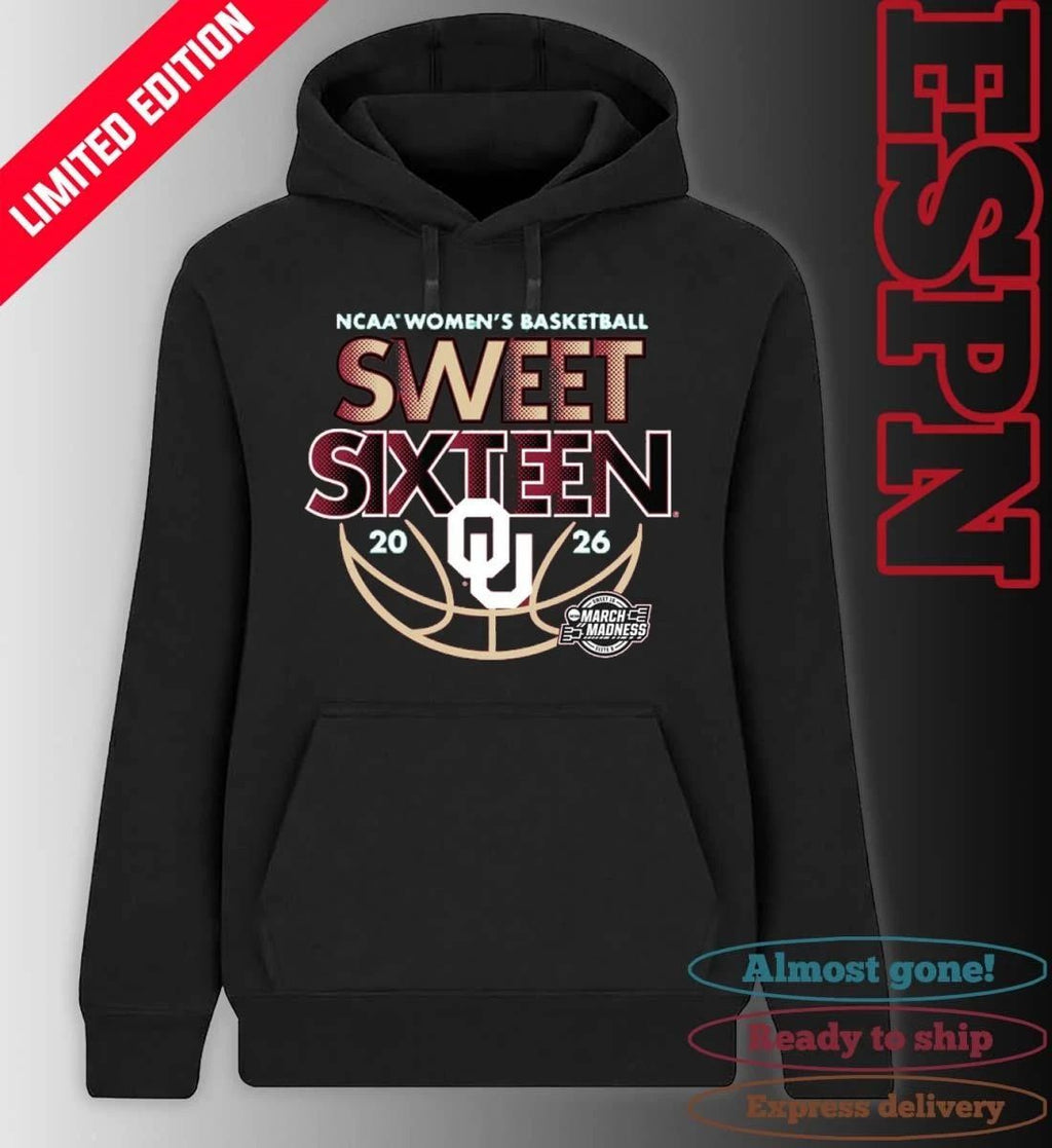 Sweet Sixteen 2026 Oklahoma Women’s Basketball Shirt