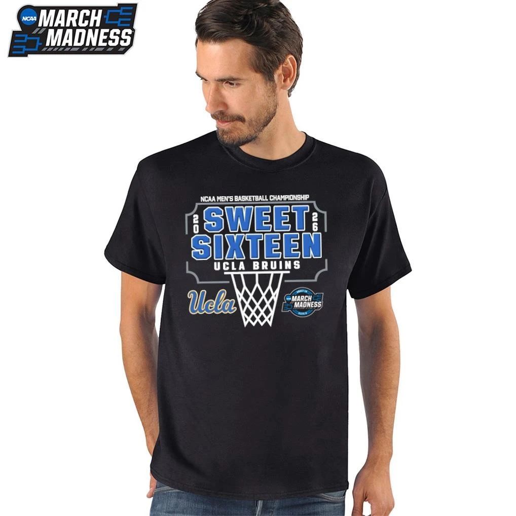 UCLA Bruins 2026 NCAA DI Men’s Basketball Tournament March Madness Sweet 16 Bound T-Shirt