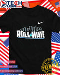 Tulane Green Wave Roll Wave skyline shirt