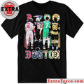 Boston Celtics Brown Bruins Pastrnak Patriots Maye Red Sox Duran Signature 2025 T-Shirt