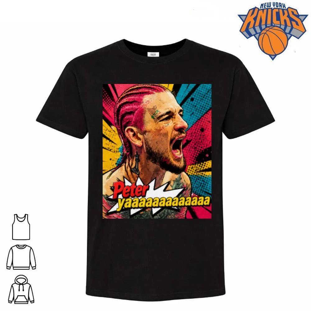 Petr Yan Peter Yaaaaa Retro Pop Art Comic Style MMA UFC Fighter Yelling Combat Sports shirt