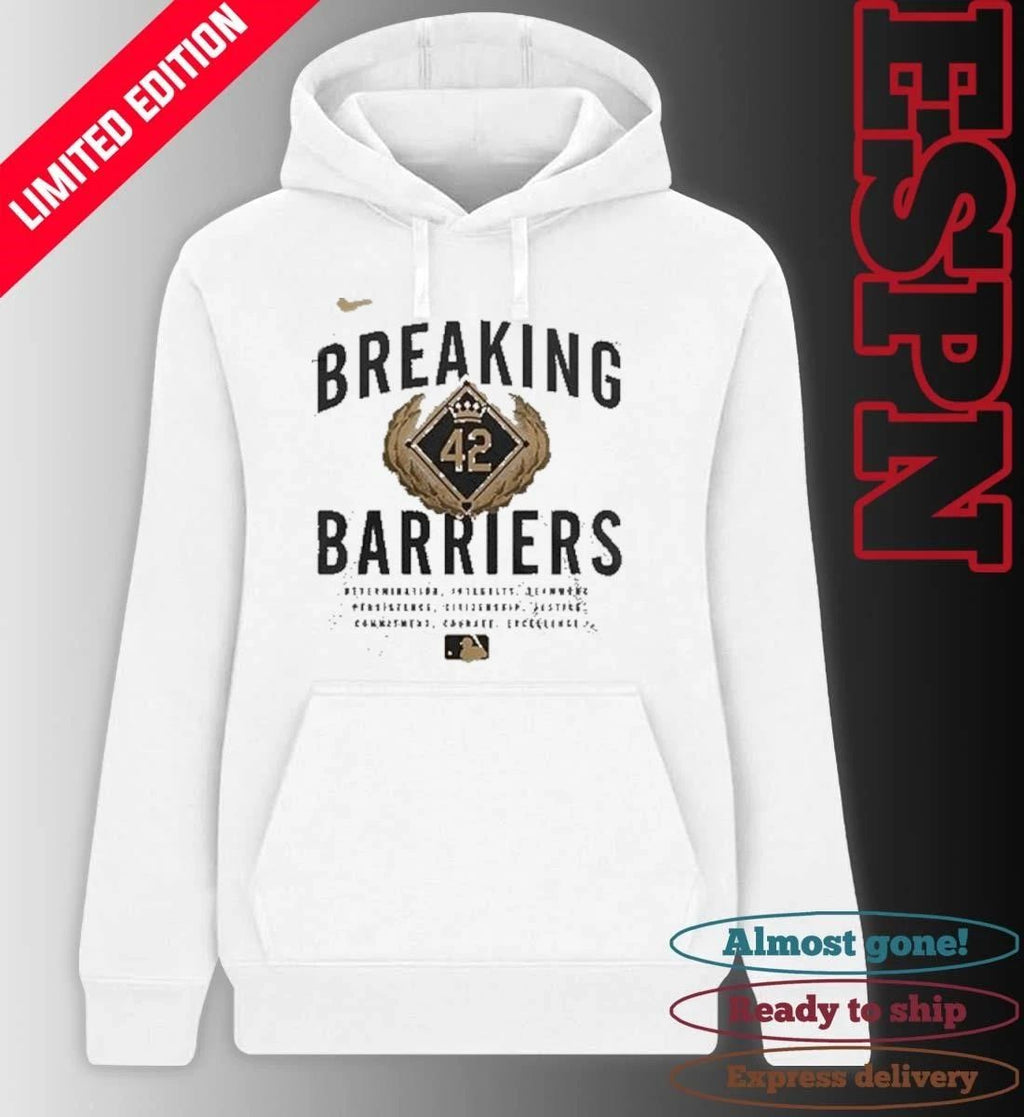 Philadelphia Phillies Jackie Robinson Black Breakin’ Barriers Legend 42 T Shirt