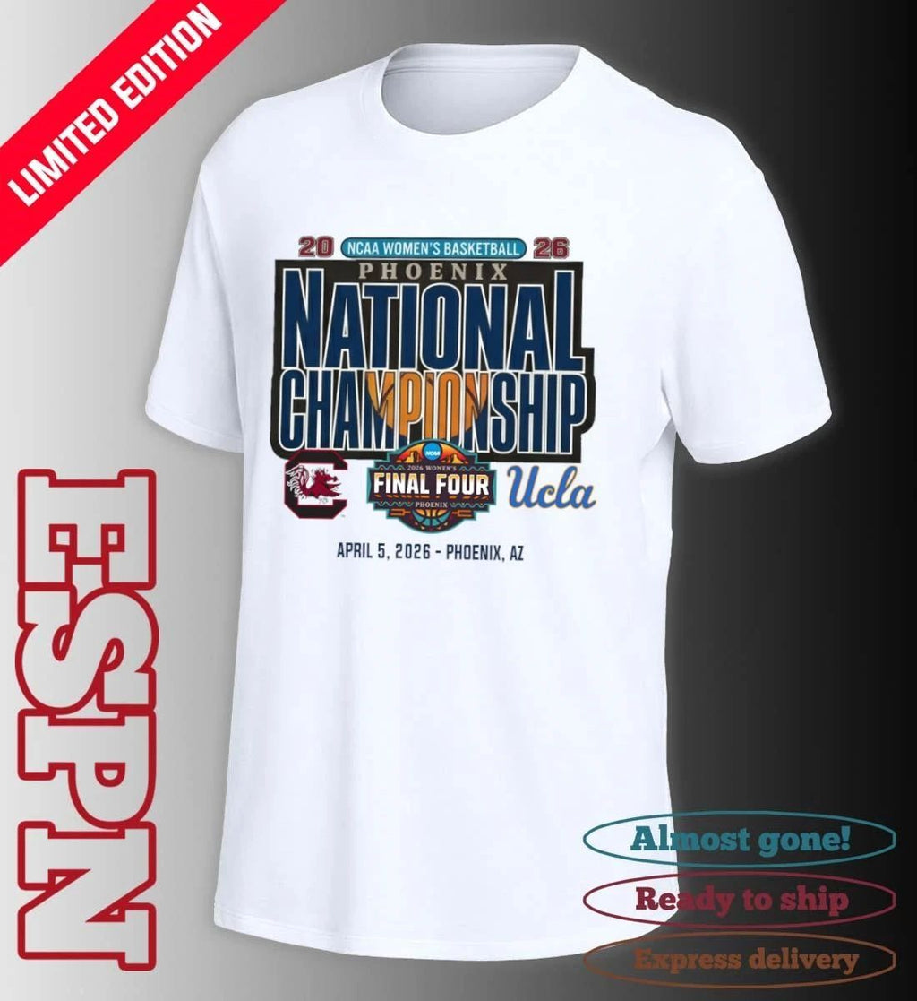 South Carolina Vs Ucla 2026 NCAA Women’s Basketball National Championship Head To Head T-Shirt