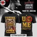 John Cena Farewell 2025 U Me John Cena’s Final Match Washington D.C December 13 2025 Shirt