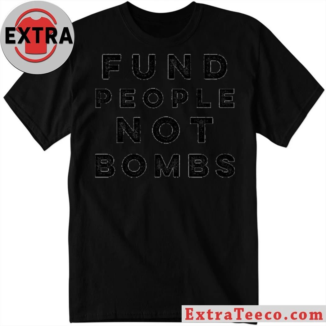 Fund People, Not Bombs Shirt Protesters Demand Senators Block Sale of Weapons to Israel