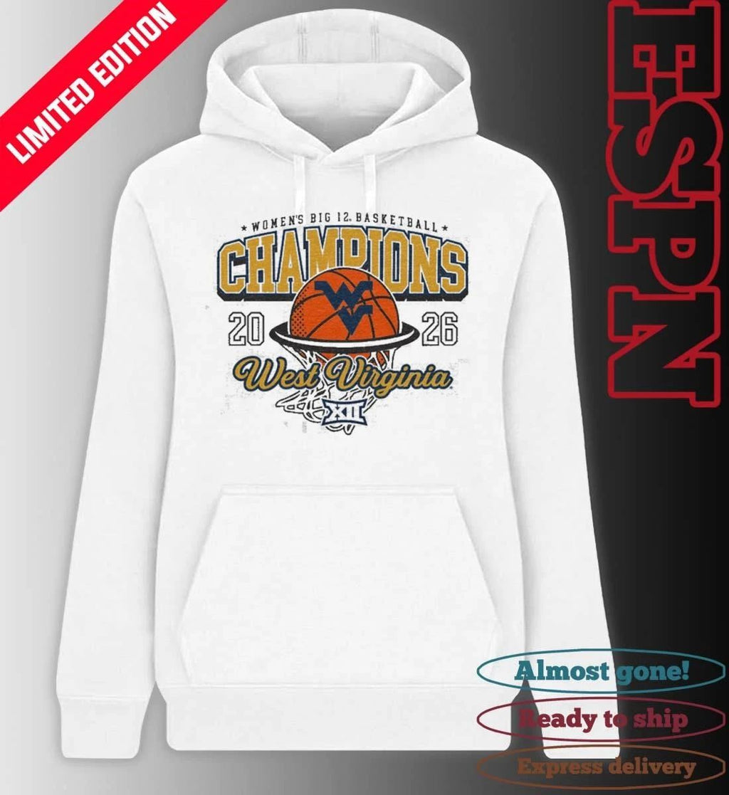 West Virginia Women’s Basketball Big 12 Champions 2026 Shirt