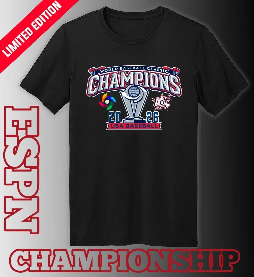 USA Baseball World Baseball Classic 2026 Champions T-Shirt