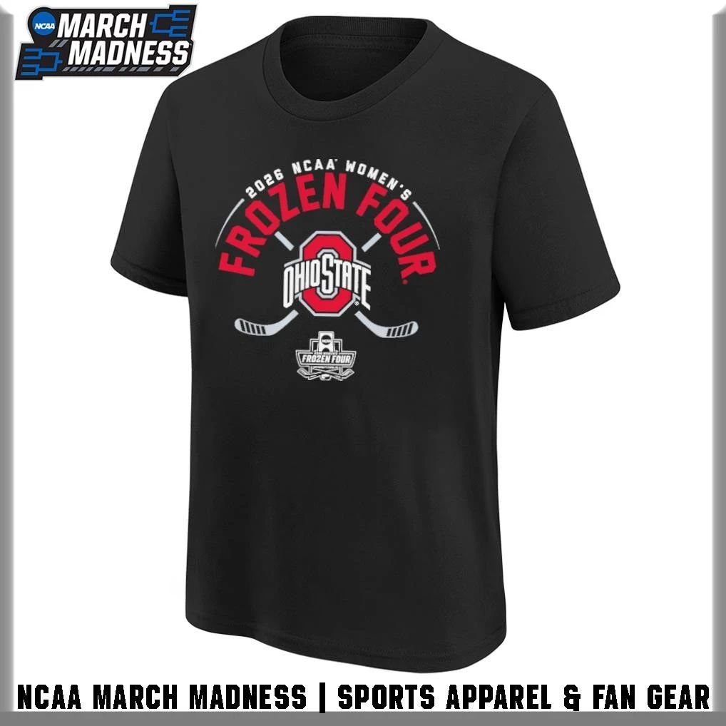 Ohio State Women’s Hockey 2026 NCAA Frozen Four T-Shirt