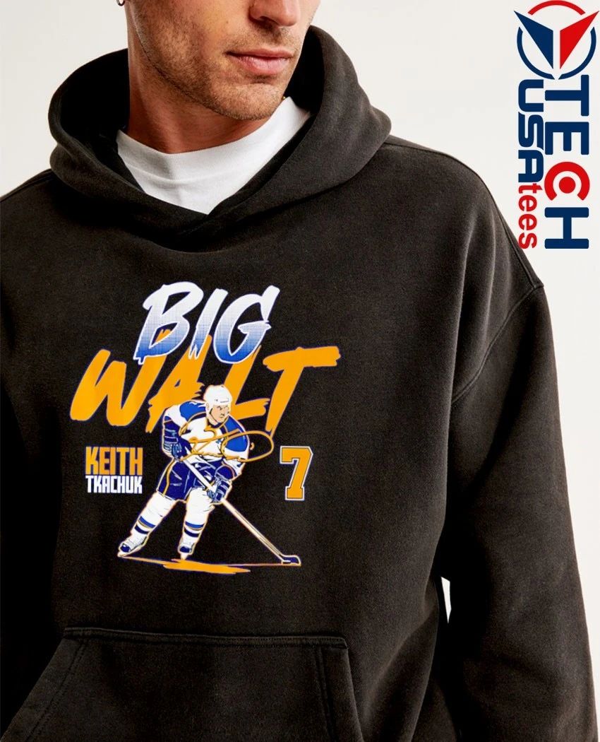 Keith Tkachuk No. 7 St. Louis Blues Hockey Big Walt signature shirt