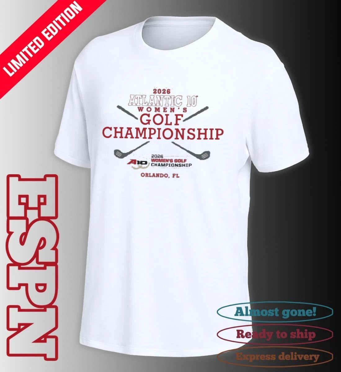 2026 A-10 Women’s Golf Championship Shirt
