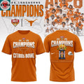 Texas Longhorns Citrus Bowl Champions 2025 Football Title Logo Hoodie T-Shirt