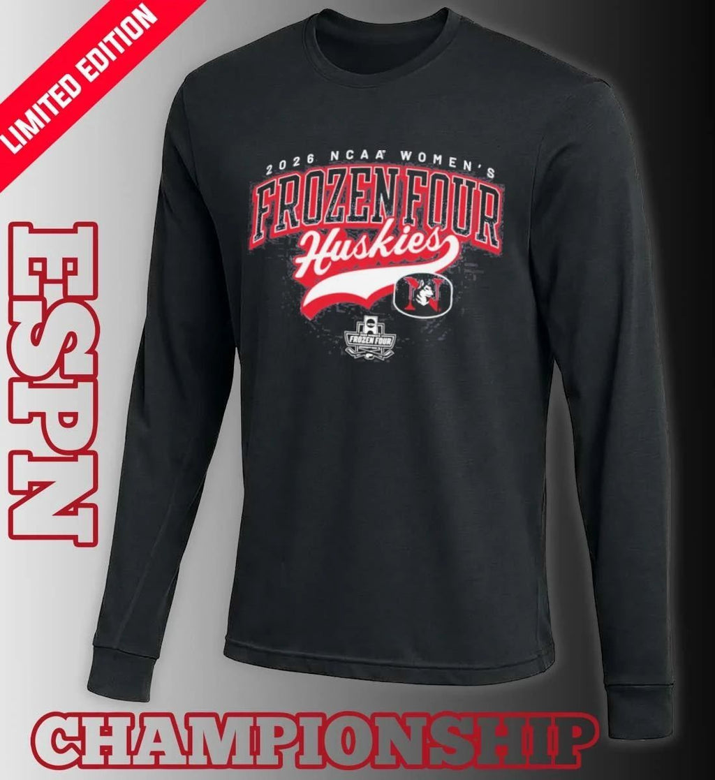 Northeastern Huskies 2026 NCAA Women’s Ice Hockey Frozen Four Shirt