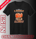 Never Underestimate A Woman Who Understand Basketball And Loves Illinois Fighting Illini Men’s Final Four Shirt